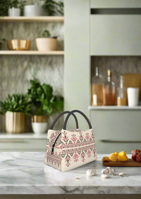 Falastin MC Tatreez Lunch Tote
