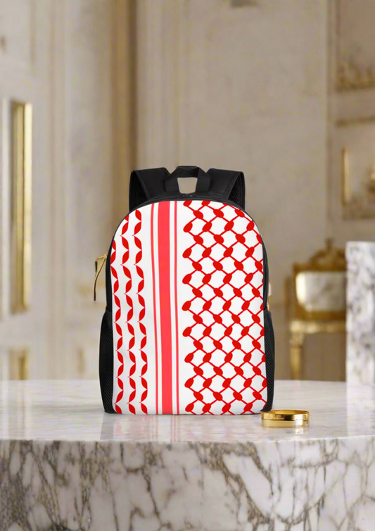 Falastin Red Keffiyeh Backpack