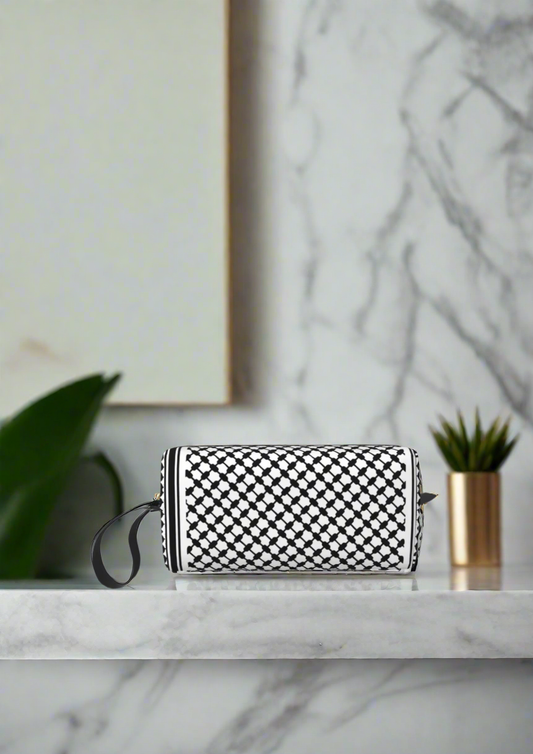 Keffiyeh Net Vanity Bag