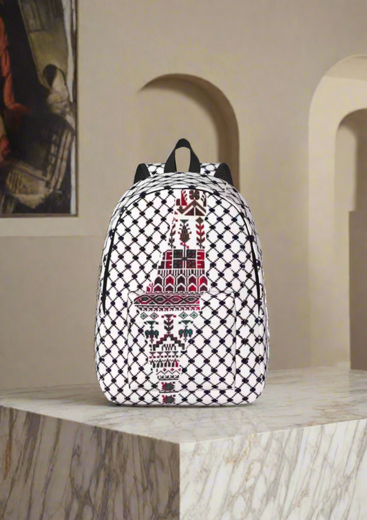 Keffyeh Tatreez Backpack